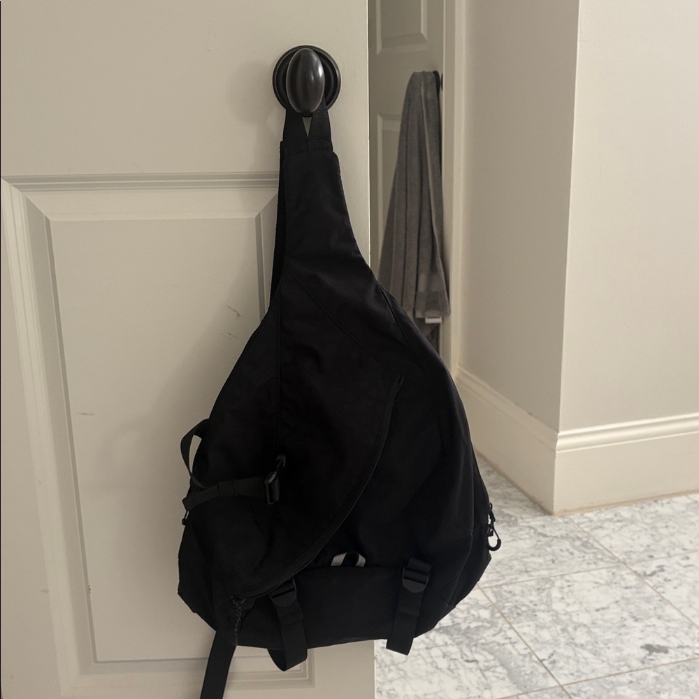 Black Sling Backpack